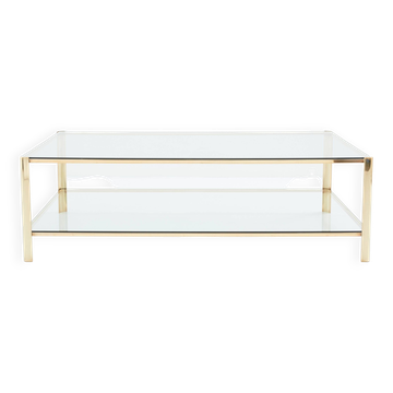 Bronze coffee table JT Lepelletier for Broncz circa 1960