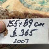 Turkish oushak rug 155x89 cm vintage carpet