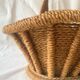 Panier en corde vintage