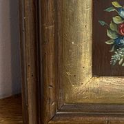 Wood painting, Italy wooden framing