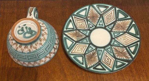 Tasse et sous-tasse Robert Picault