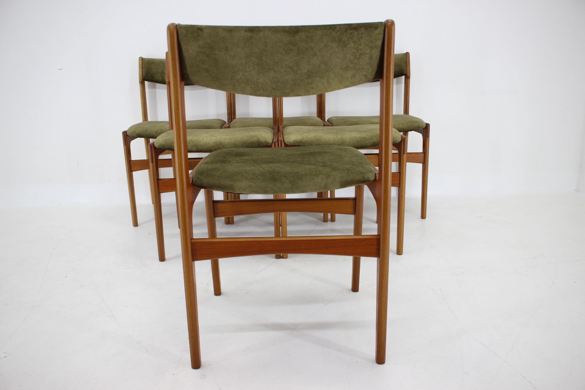 1960s Danish Teak Dining Chairs, Set of 6