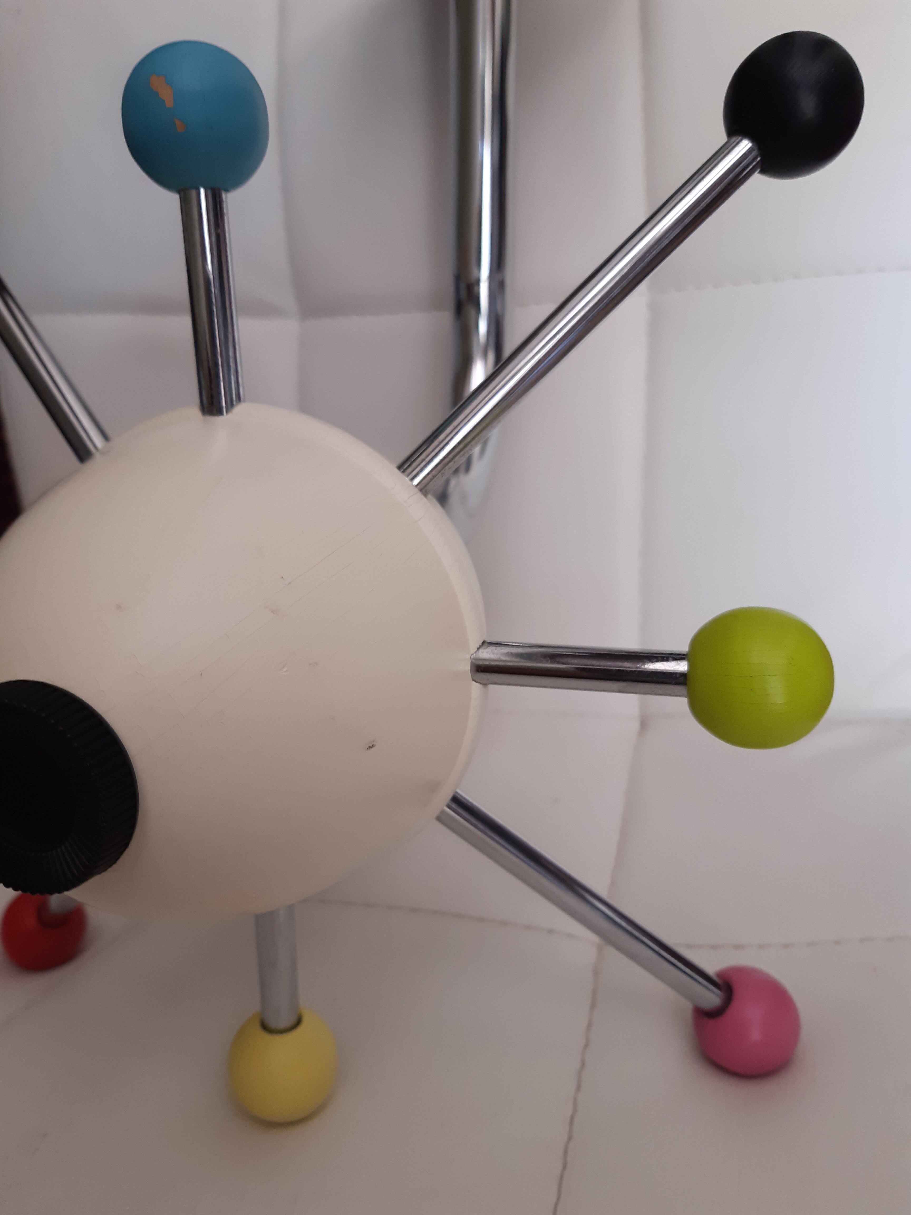 Coat rack sputnik design vintage