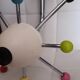 Coat rack sputnik design vintage
