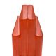 Space age pink plastic magazine rack, Giotto Stoppino, Kartell 1970s