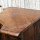 Pair of Louis XV style curved corner cabinets