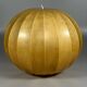 1960s 1970s Cocoon Ceiling Lamp Globe Lamp "Moon" by Goldkant Leuchten