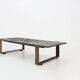 Handmade signed brutalist Coffee Table by Pia Manu, 1960s