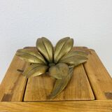 Brass flower ashtrays petals