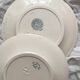 12 "Chinon" ironstone dessert plates from Choisy le Roi