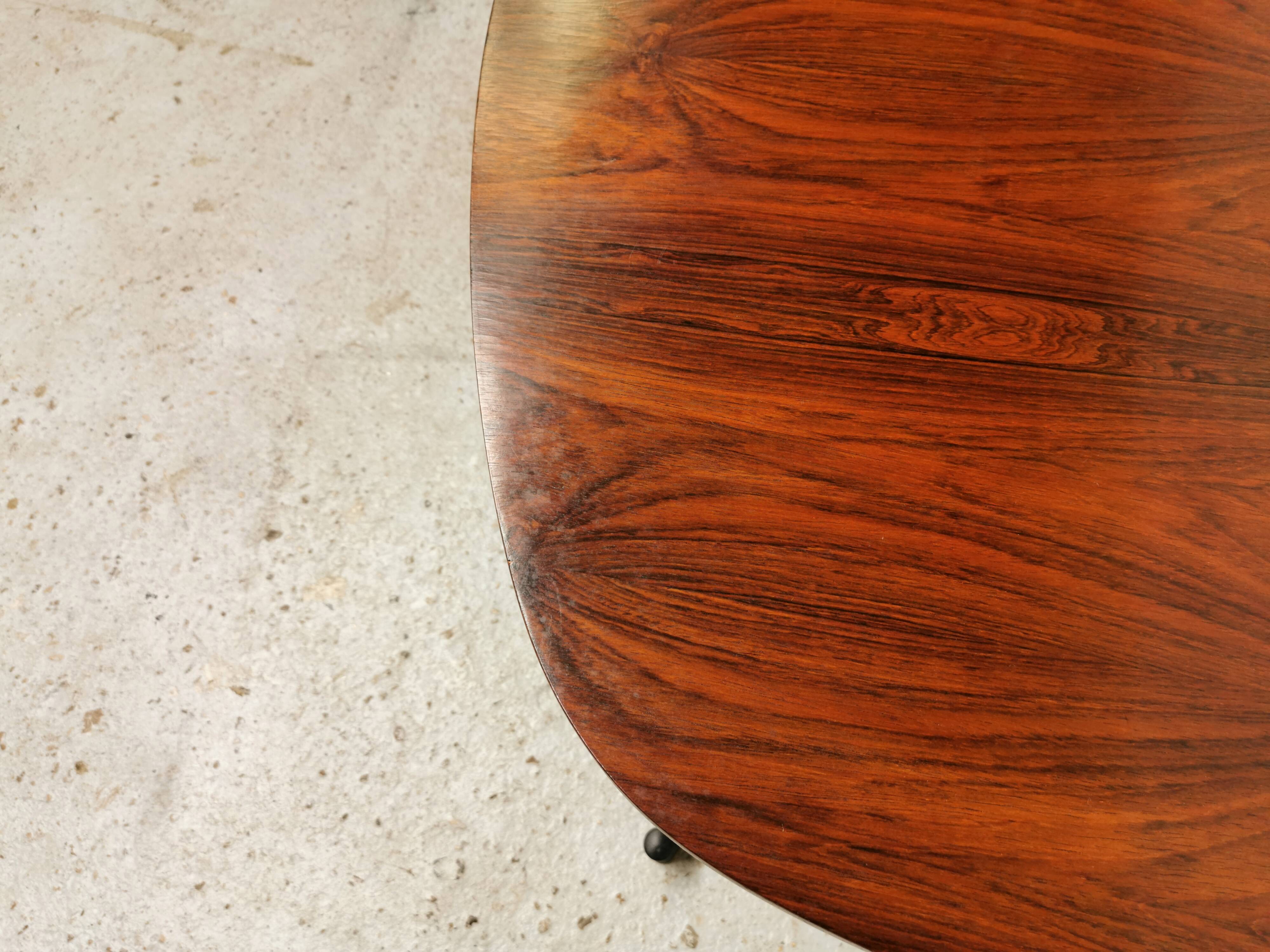 Table basse vintage relevable transformable scandinave