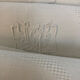 JG (or IC) monogrammed napkins