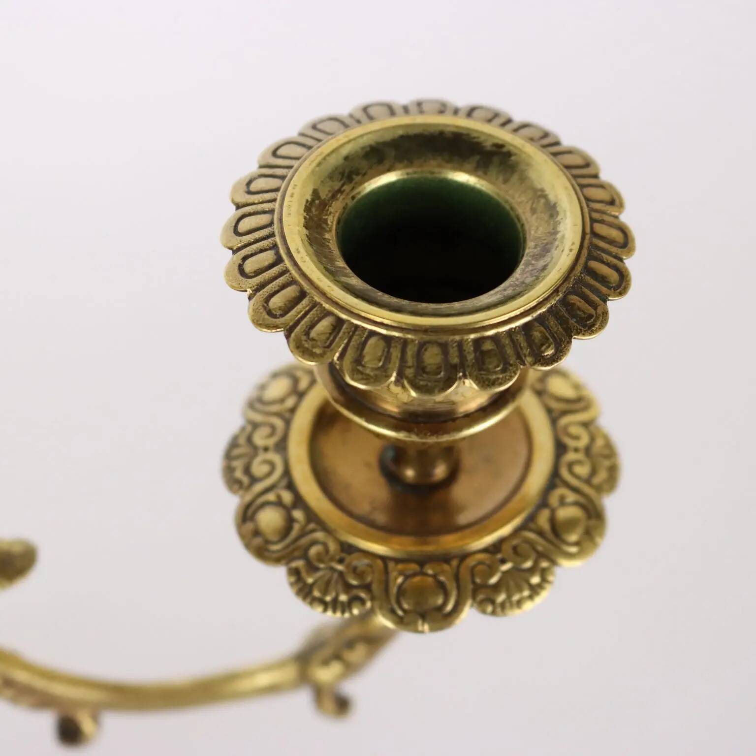 Antique dressing mirror in bronze, Europe, 19th-20th century