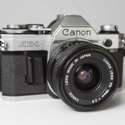 Appareil photo argentique Canon Ae1 Nettoyé testé