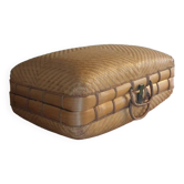 Rattan suitcase