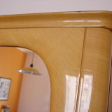 Vintage wardrobe maple feather, 50s
