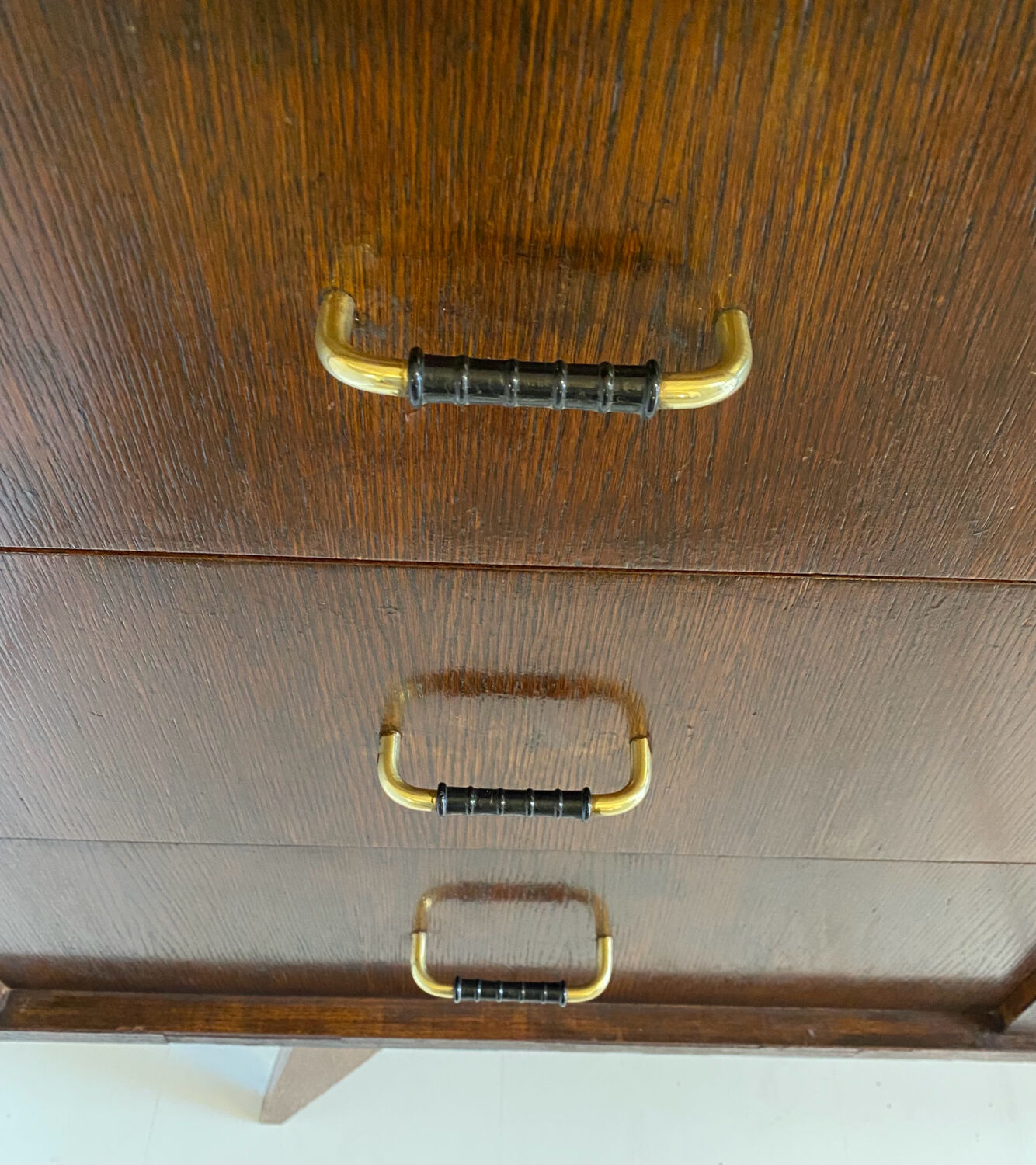 Enfilade vintage pieds compas de 1958