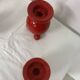 Set of 4 Swedish wooden candlesticks – 1950s
