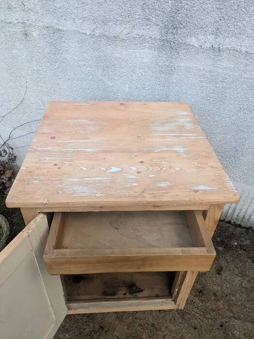 Antique wooden sideboard