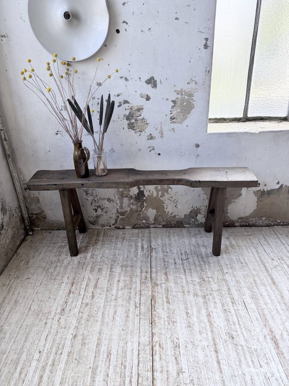 Banc console établi 1950