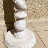 Bleached column with mirror top