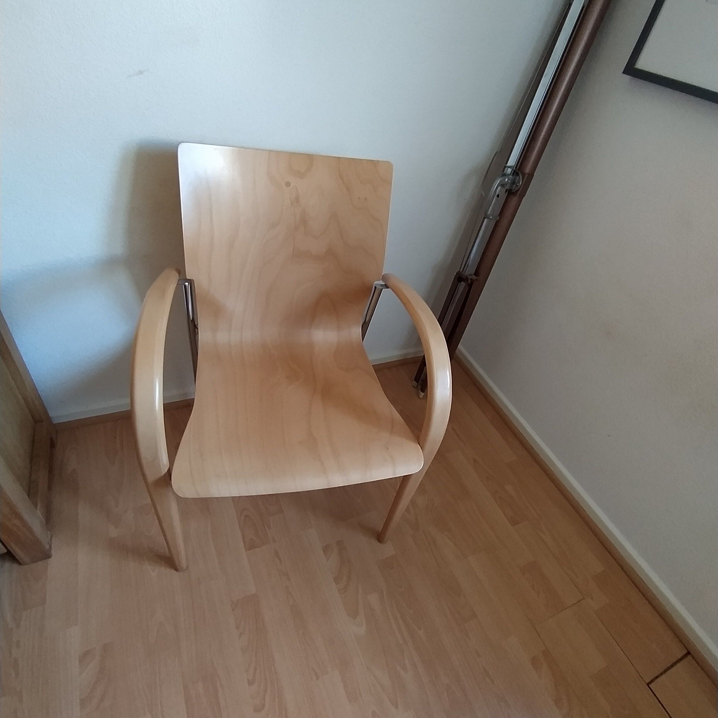 Light wood office chair