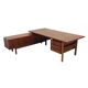Rosewood desk, Danish design, 1960s, designer: Arne Vodder, manufacture: Sibast