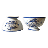 Pair of Moustiers cups