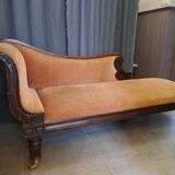 Napoleon III daybed in rosewood