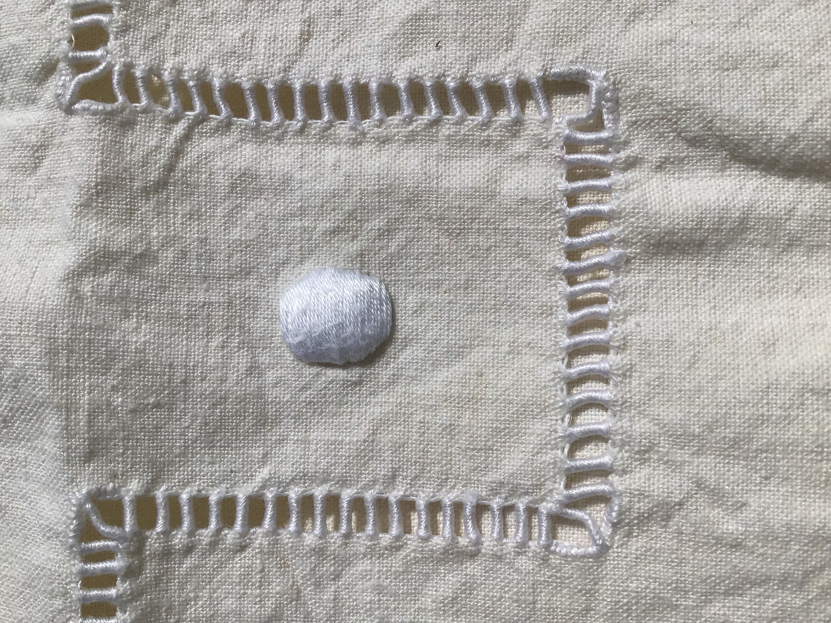 Sheet nine mestizo embroidered BO pastilles day scale niches