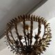 Brass chandelier 1960