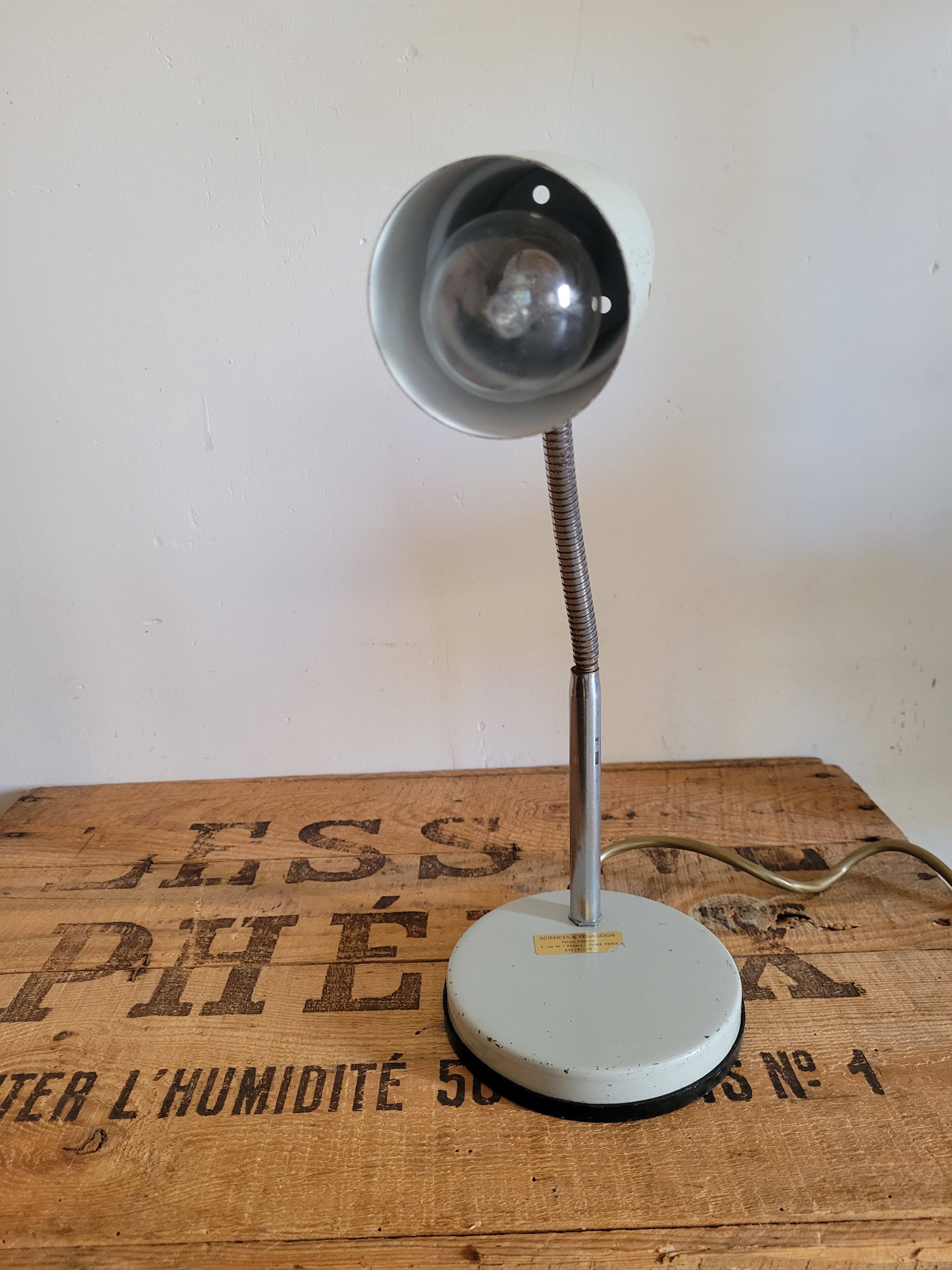 Flexible laboratory lamp