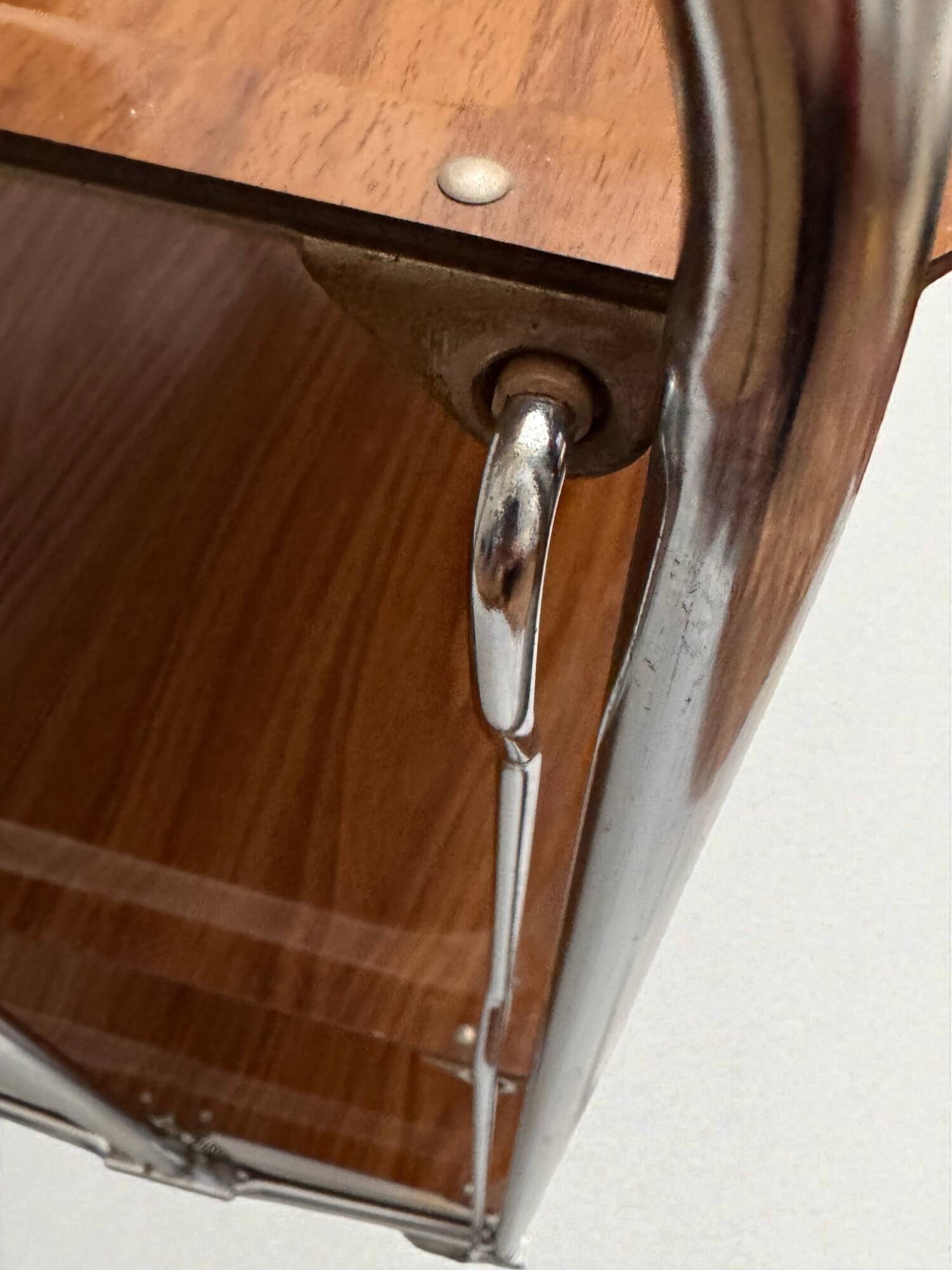 Rare Bremshey Gerlinol Dinett dessert trolley with 3 shelves - 1970