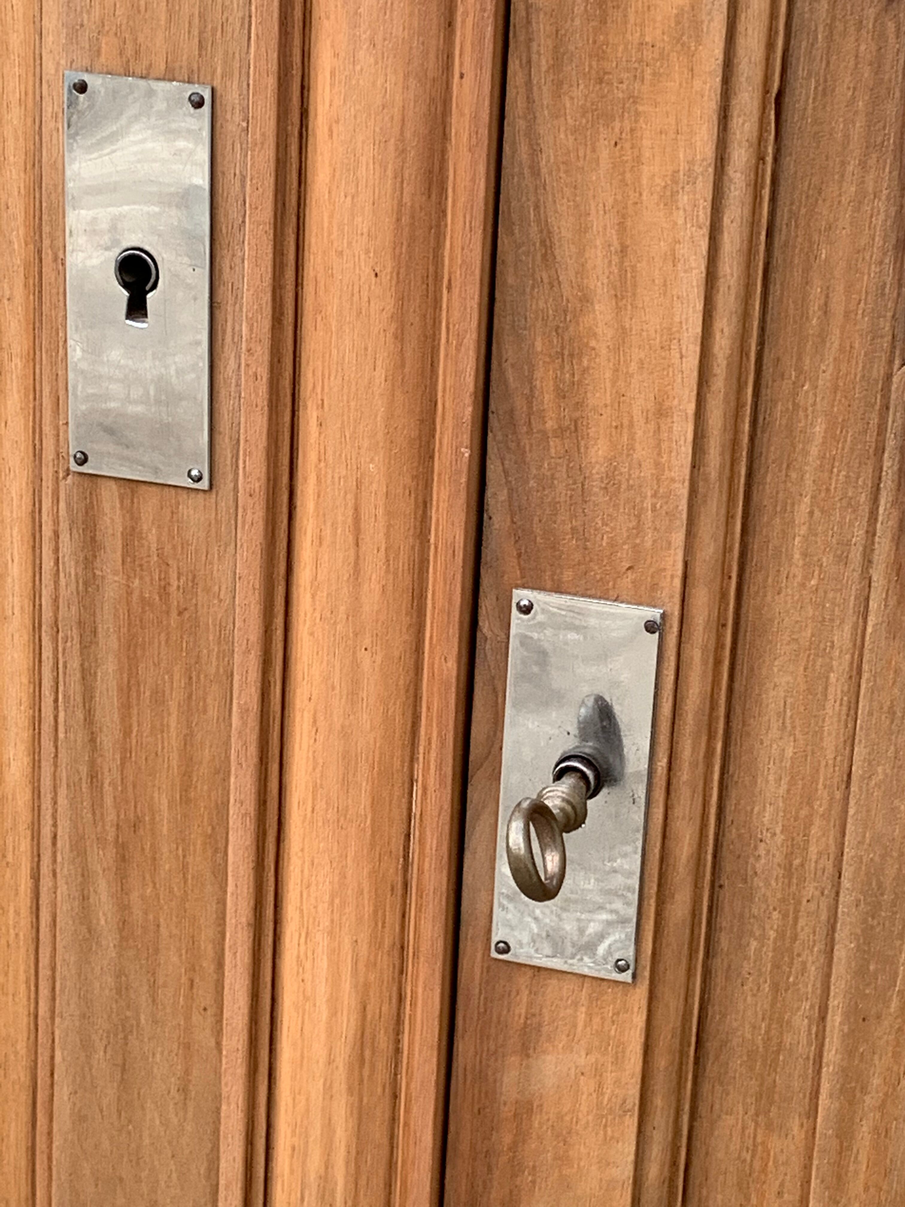 Parisian art deco buffet walnut brut massive 1920