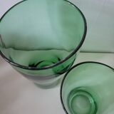 Green vase duo