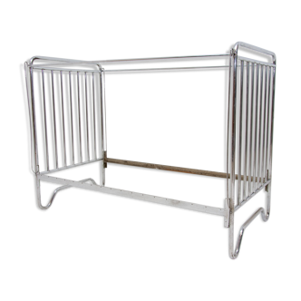 Chromium plated children bed, Bauhaus period, 1930