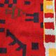 Handmade colorful wool Berber rug 200cmx200cm