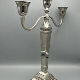 Bougeoir Unique XXL 3 en acier inoxydable 49 cm