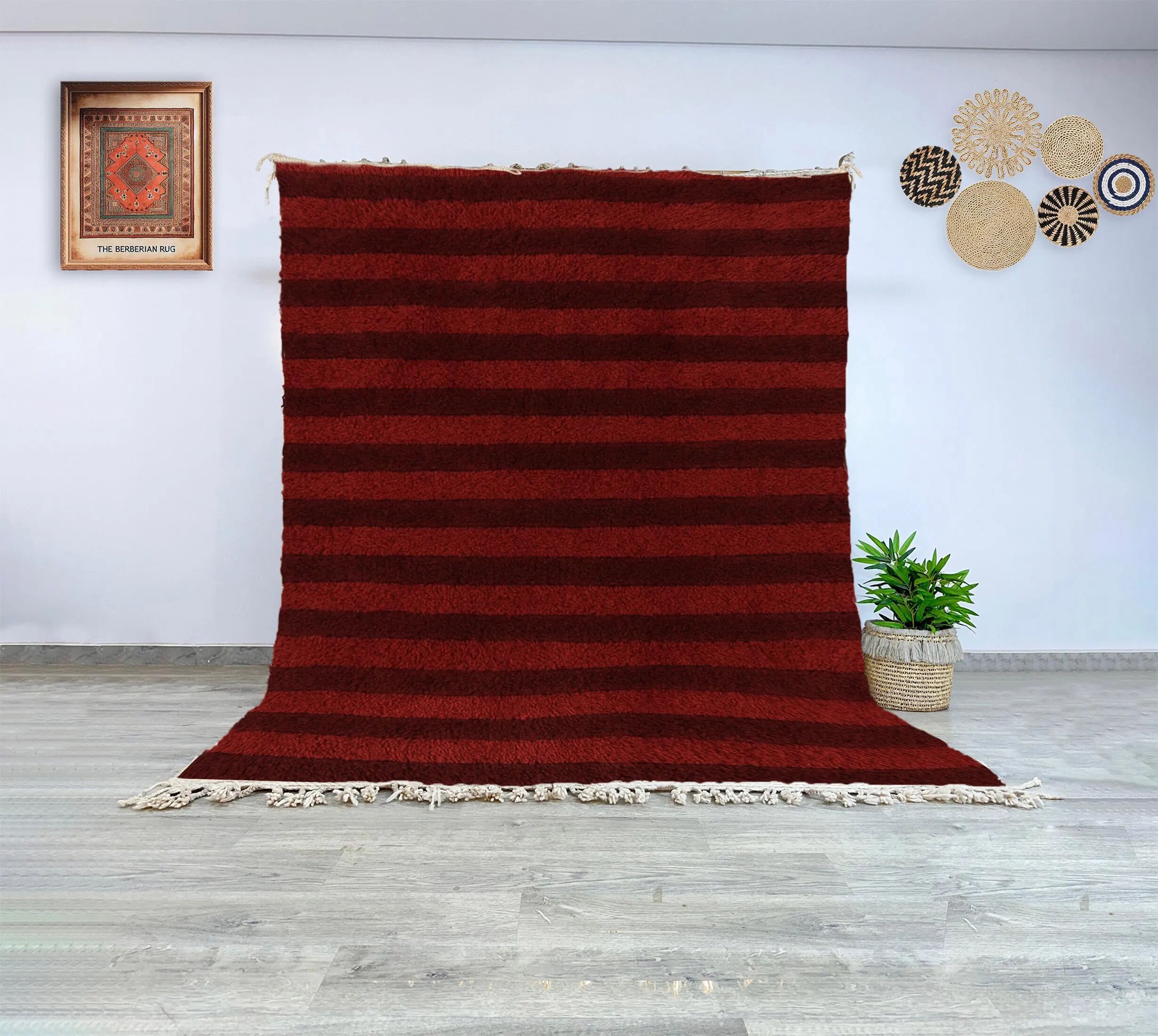 Traditional Berber rug 3 x 2 m