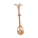 Rattan parrot coat rack, 1960