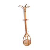 Porte manteau perroquet en rotin, 1960
