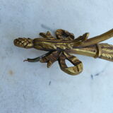 Bronze swan collar sconce