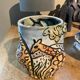 Vase girafe artiste contemporaine