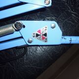 Twist vintage blue workshop lamp 50s 60s