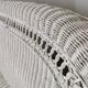 Wicker bench, rattan