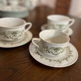 Cups and saucers Villeroy & Boch "Trianon"