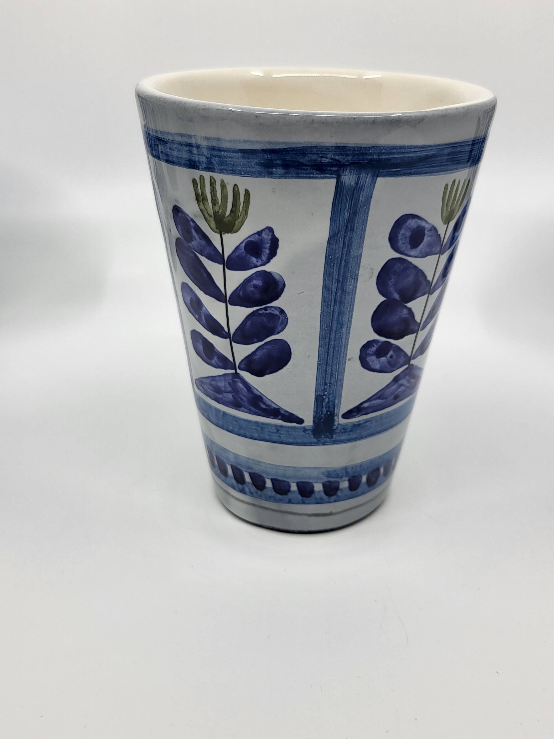 Roger Capron Ceramic Cups/Mugs (Set of 6) 1970 Vintage