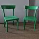 Paire de chaises enfants années 50, style Baumann