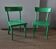 Paire de chaises enfants années 50, style Baumann