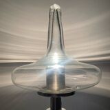 Vintage blown glass lamp from the 70s